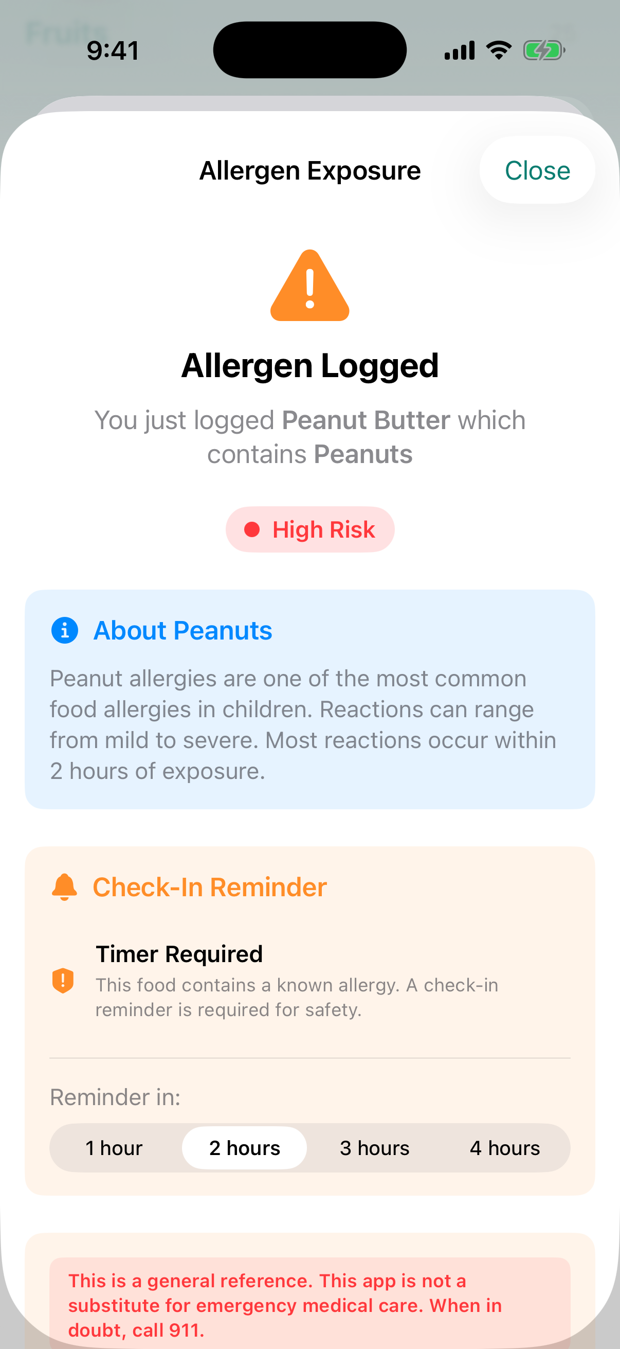 Allergen Introduction Rules & Monitoring