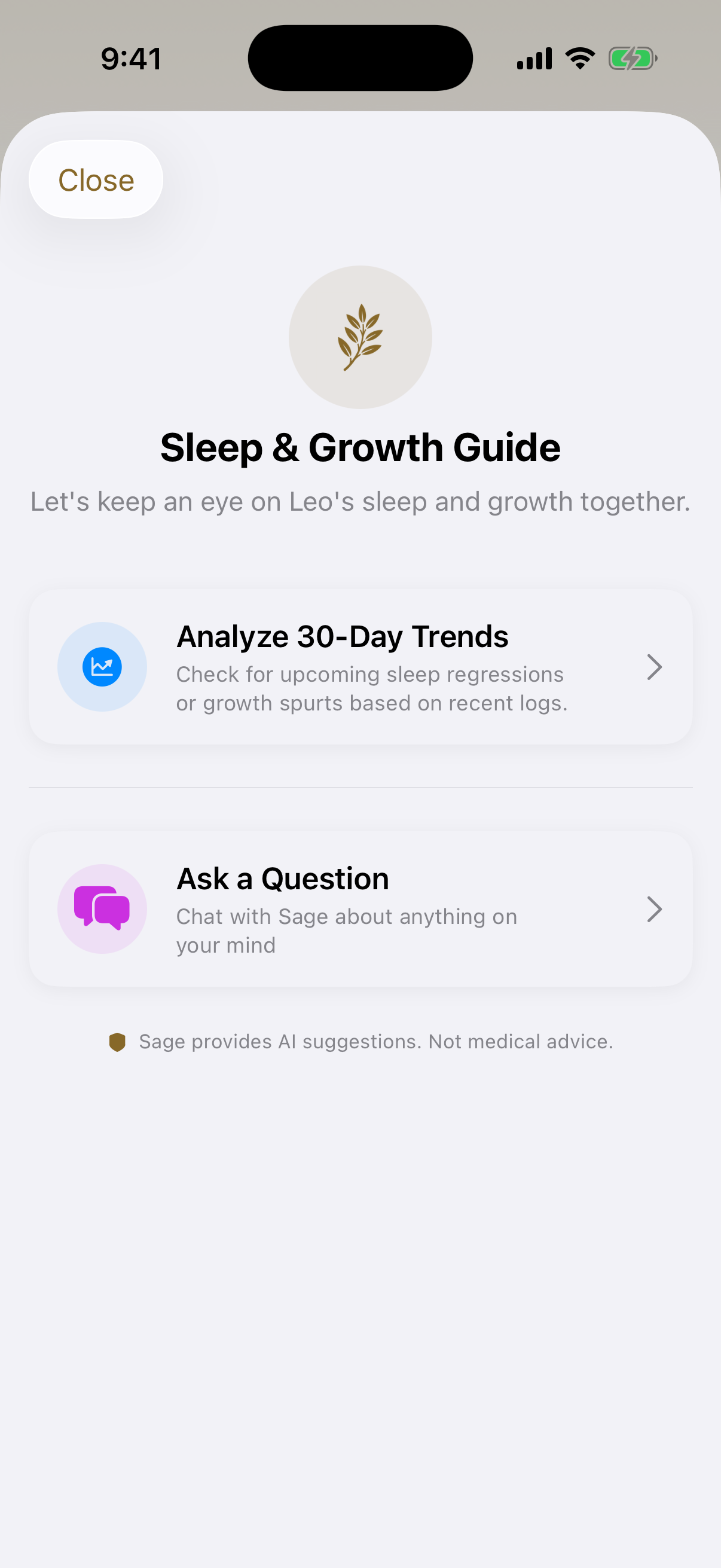 Sleep & Growth Guide